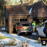 SUV Struck During Crash Slams Into Morris County Home