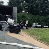 Over 100 Gallons Of Oil Spilled From Truck In Massive Sussex County HazMat Incident (PHOTOS)