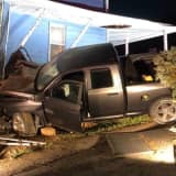 Driver Hurt After Crashing Truck Into Hunterdon County Home, Causing Major Damage (PHOTOS)