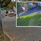 VIDEO: Police Need Help ID'ing Duo On Bicycles Who Vandalized Pride Flag At Patchogue Home