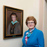 St. Vincent's College In Bridgeport Unveils Presidential Portrait