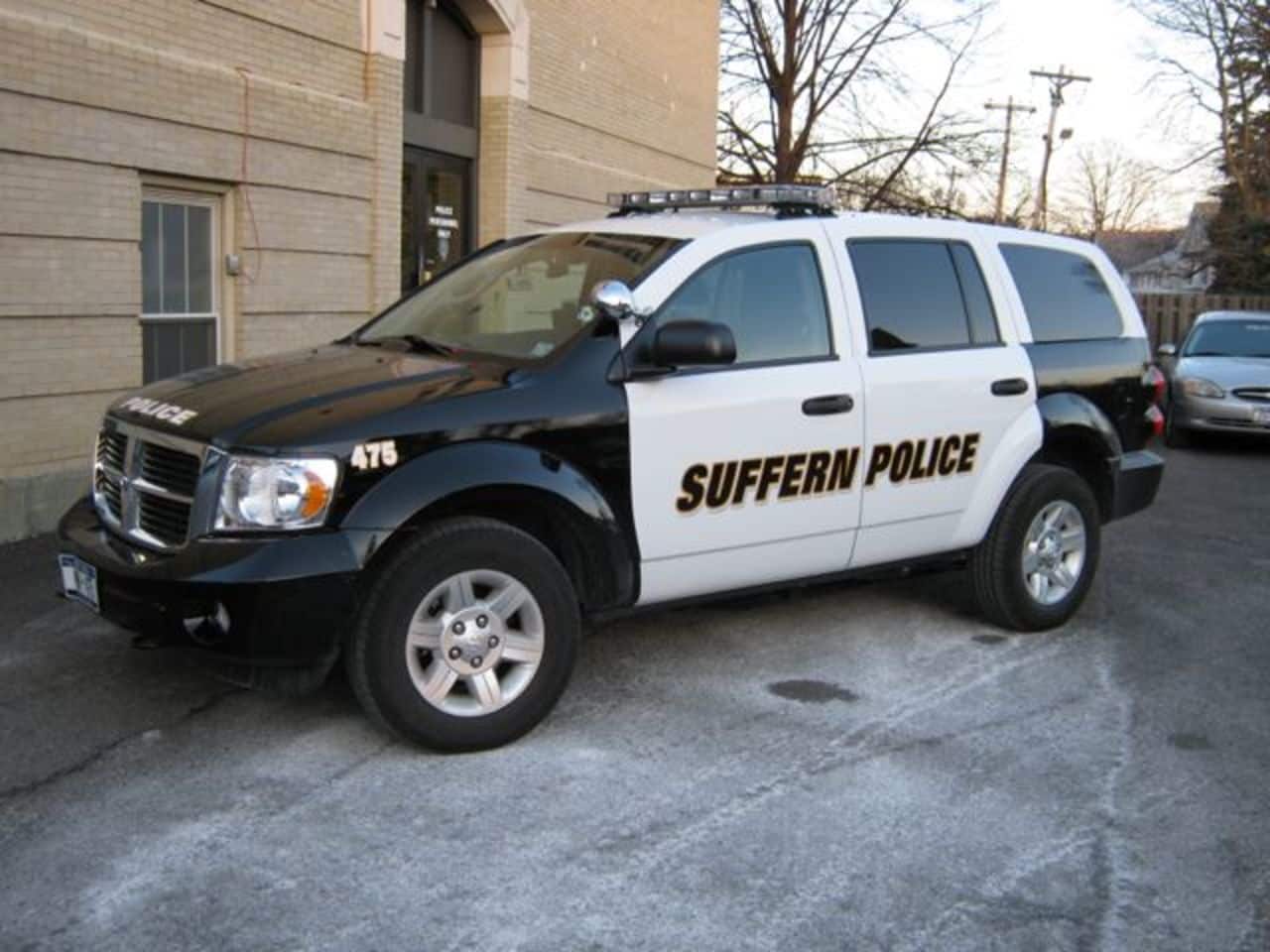 Suffern police arrested a man on criminal contempt charges after a domestic dispute on Friday morning.