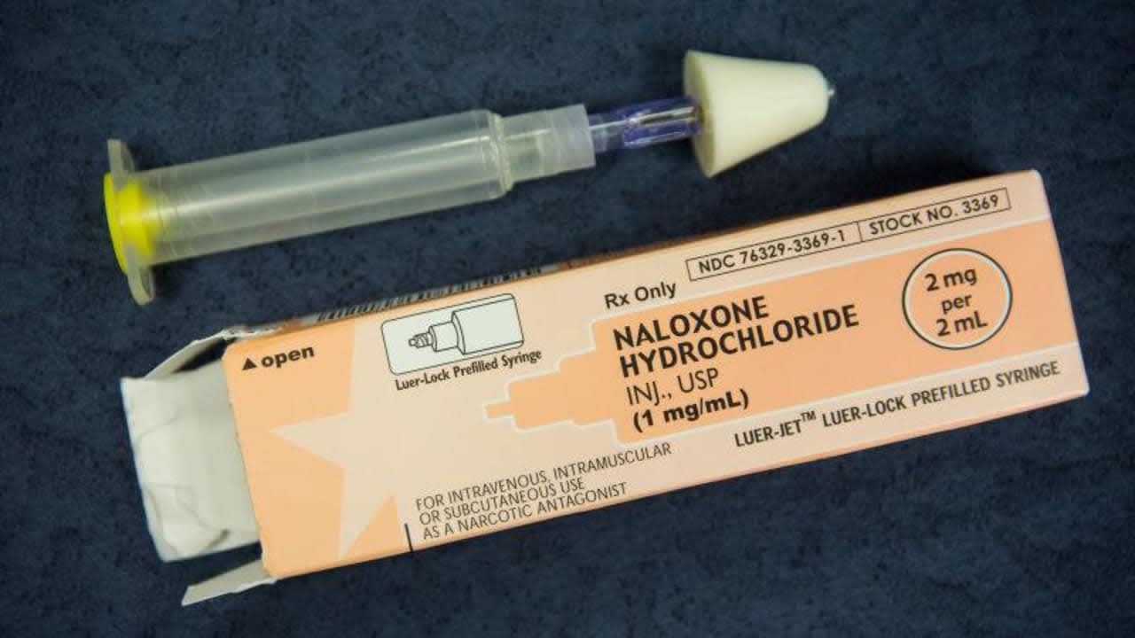Officers from the Ramapo Police Department saved a man's life using Naloxone.