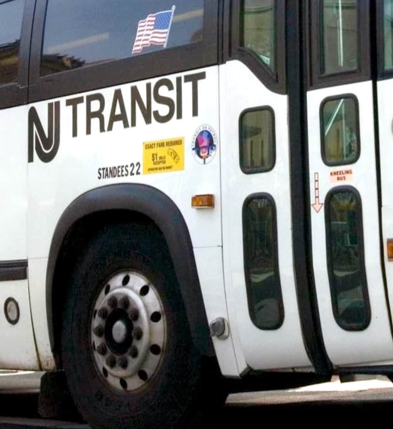 NJ Transit bus.