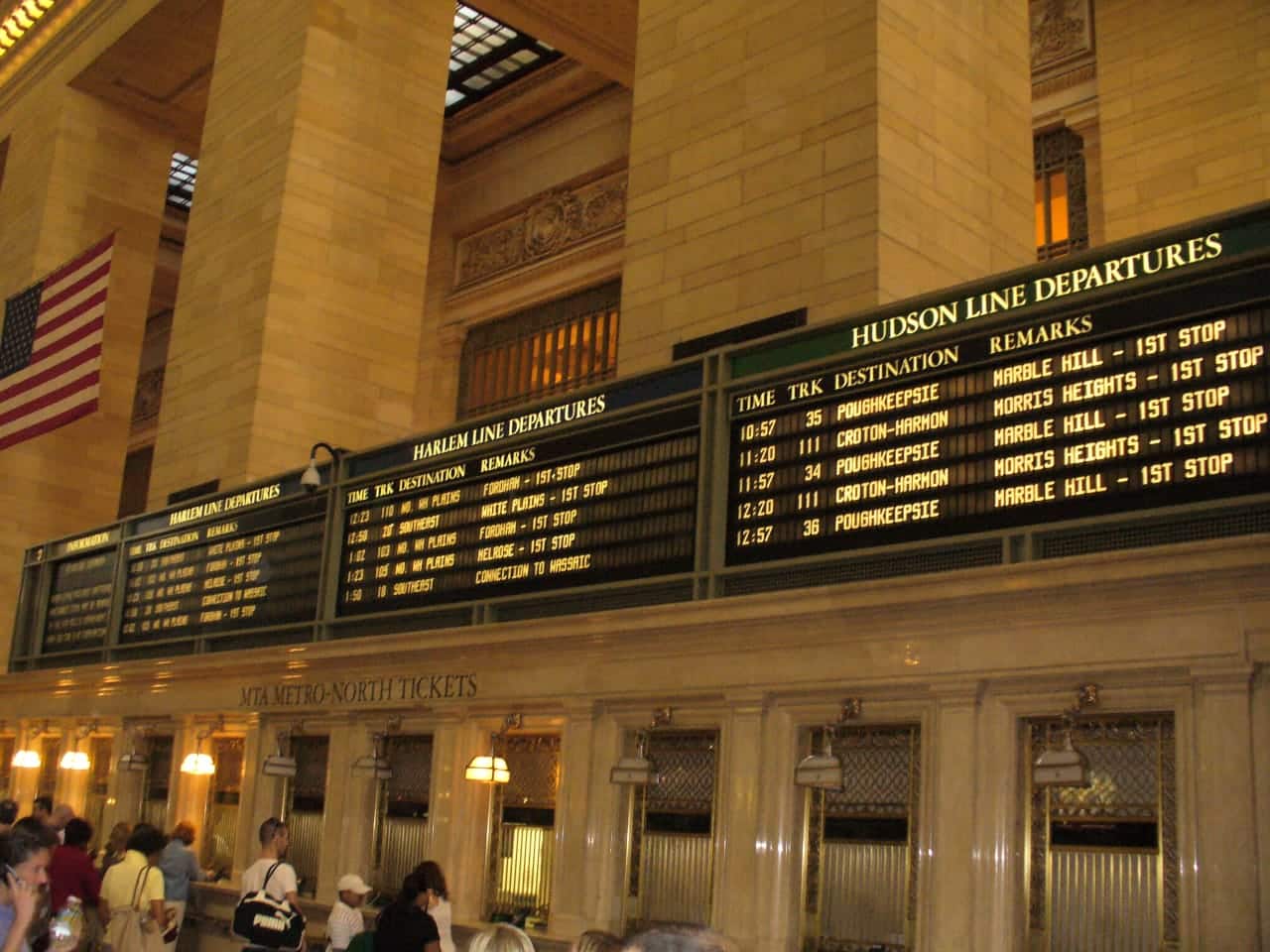 The Grand Central Terminal Big Board.