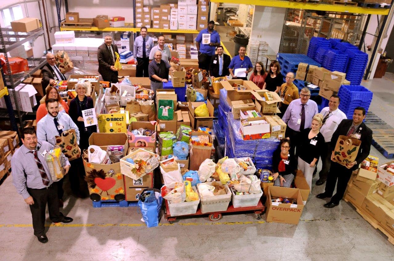 Volunteers from Health Quest are working to ensure area food pantries are well stocked this holiday season.