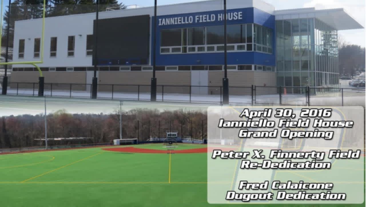 Pace will host the Ianniello Field House grand opening and Finnerty Field and Calaicone Dugout dedications in Pleasantville this weekend.