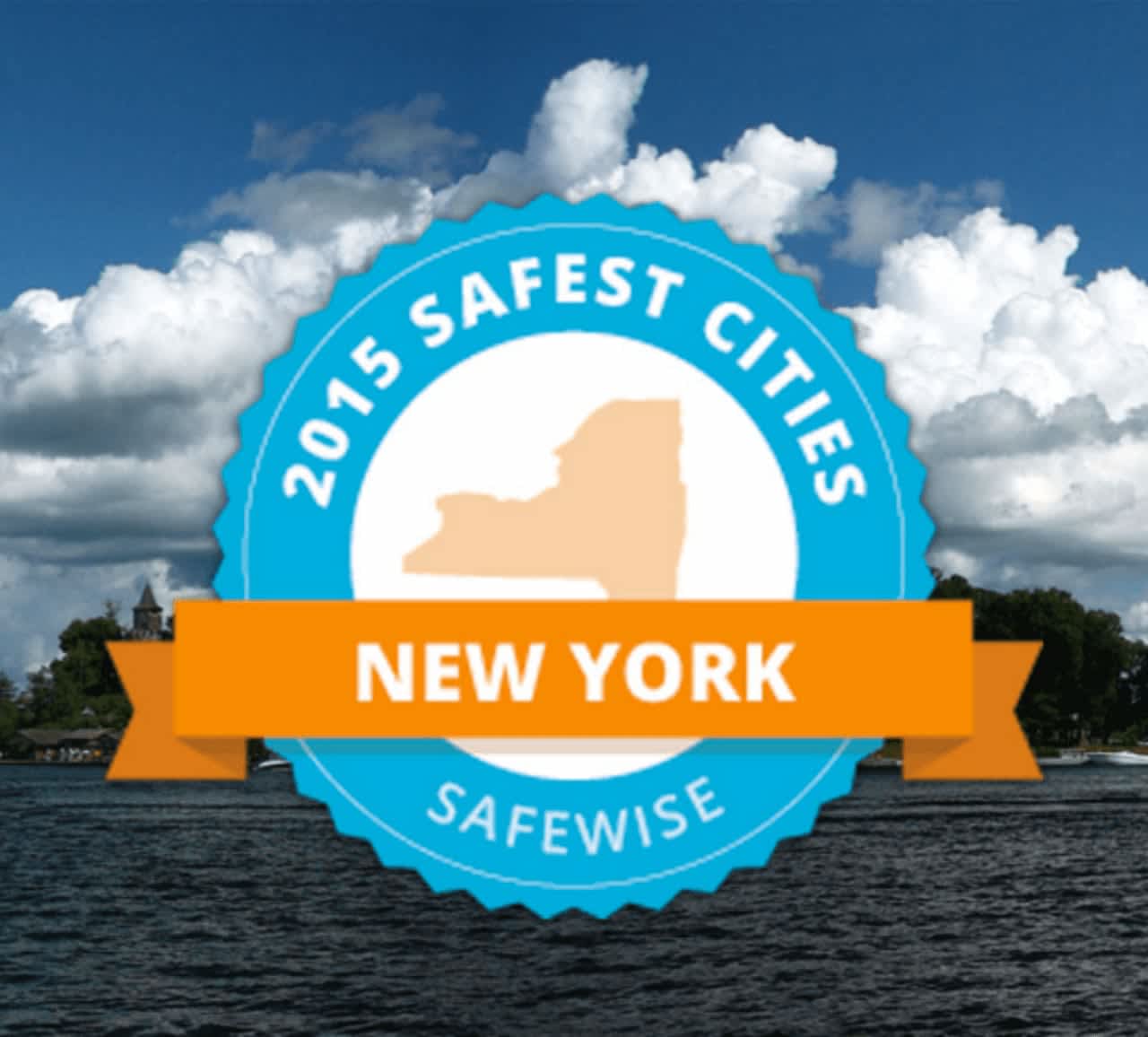 The survey of safest places to live was conducted by safewise.com, a home security business.