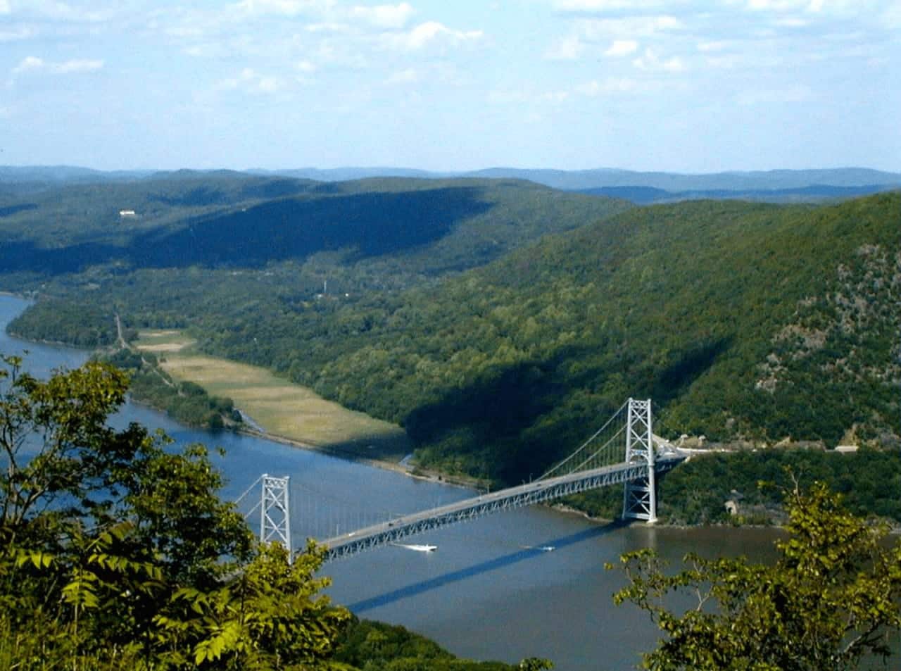 Police are searching for a person who jumped from Bear Mountain Bridge in Rockland County.