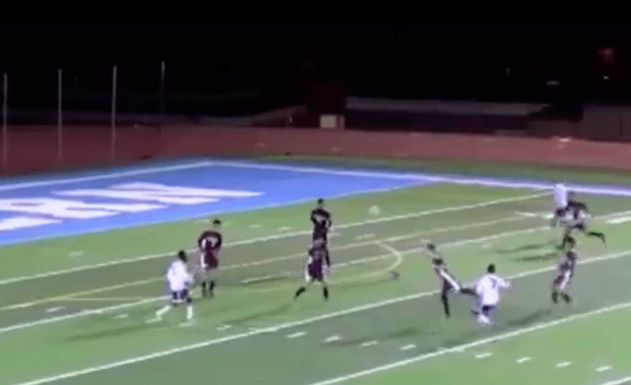 This goal scored by Suffern's Myles Solan was featured on the SportsCenter Top 10 plays.