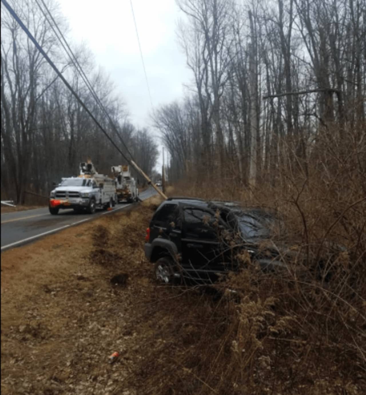 At about 12:50 p.m. Friday, Red Hook Police responded to a 911 call reporting a single-vehicle auto accident on East Kerley Corners Road in the Town of Red Hook.