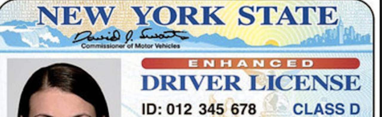 New York State driver's license.