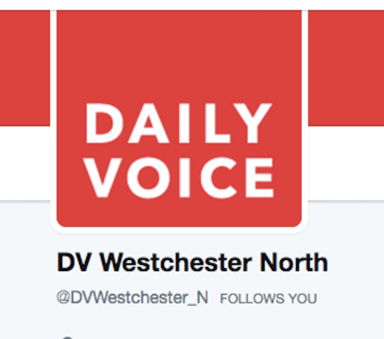 Daily Voice Northern Westchester Twitter feed.