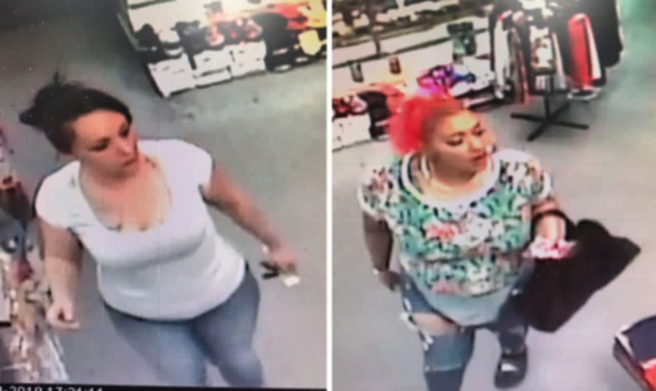 Police are on the lookout for two women suspected of stealing a series of beauty products from Ebony Beauty Supply in Freeport (171 W. Merrick Road) on Sunday, Oct. 13 around 3:15 p.m.