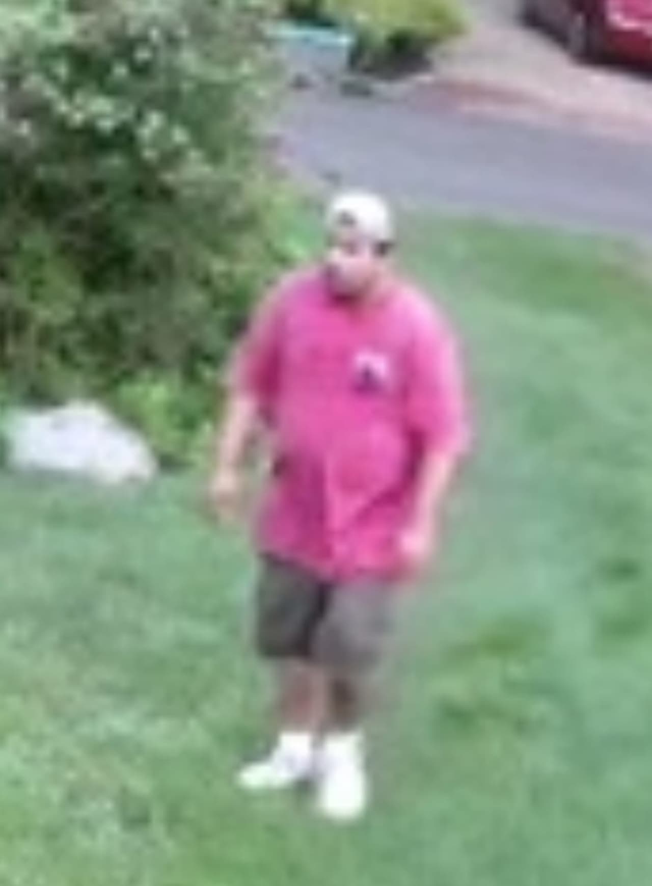 Suffolk County Crime Stoppers and Suffolk County Police Fourth Precinct Crime Section Officers are seeking the public’s help to identify a man who stole property from the front of a home in Nesconset in August.