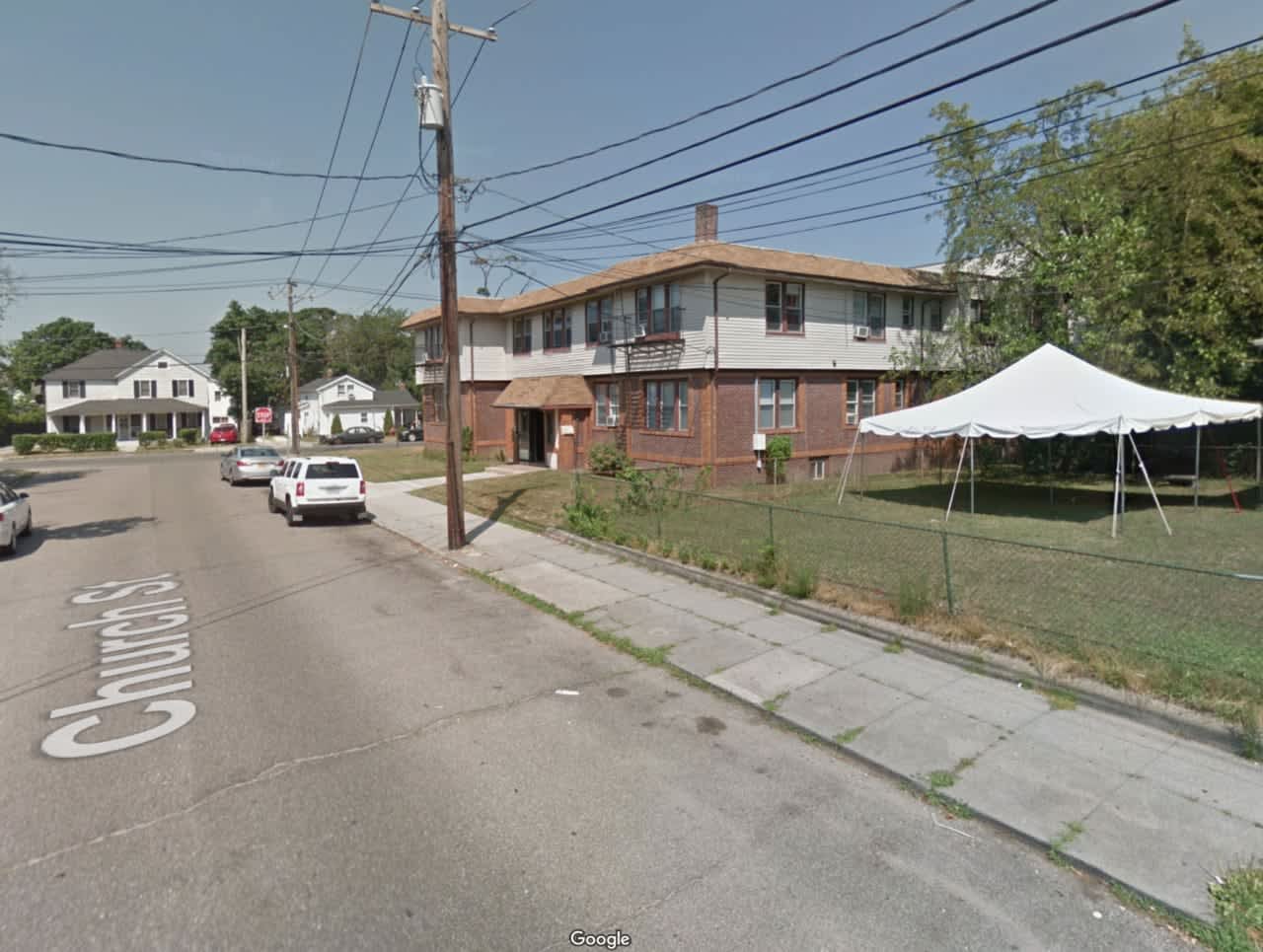 An 82-year-old man fell down an abandoned cesspool in Patchogue.