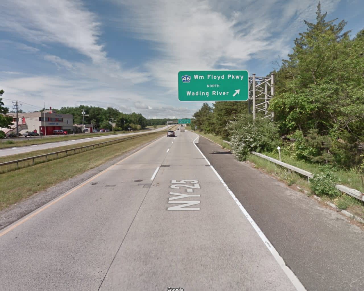 A pedestrian killed on Route 25 east of the William Floyd Parkway in Ridge has been identified.
