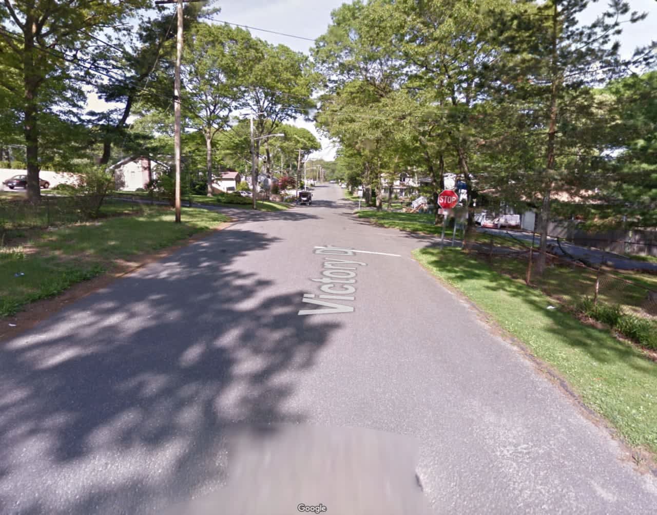 Two pedestrians were injured near the intersection of North 7th Street and Victory Drive in Ronkonkoma, police said.
