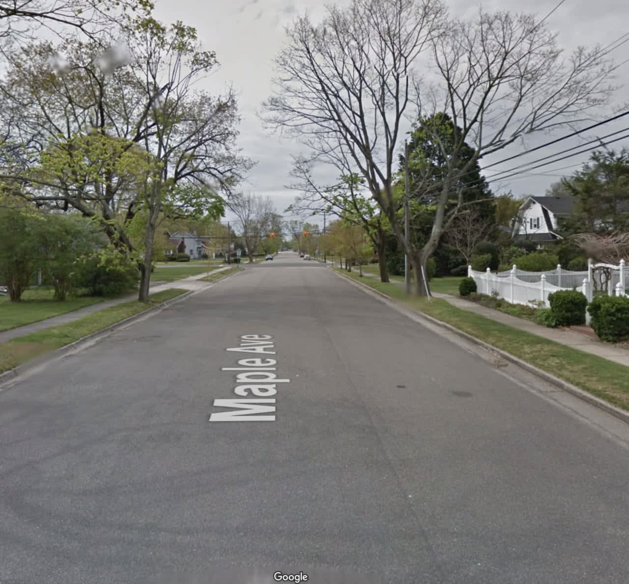 A man was found shot and killed on Maple Avenue in Patchogue