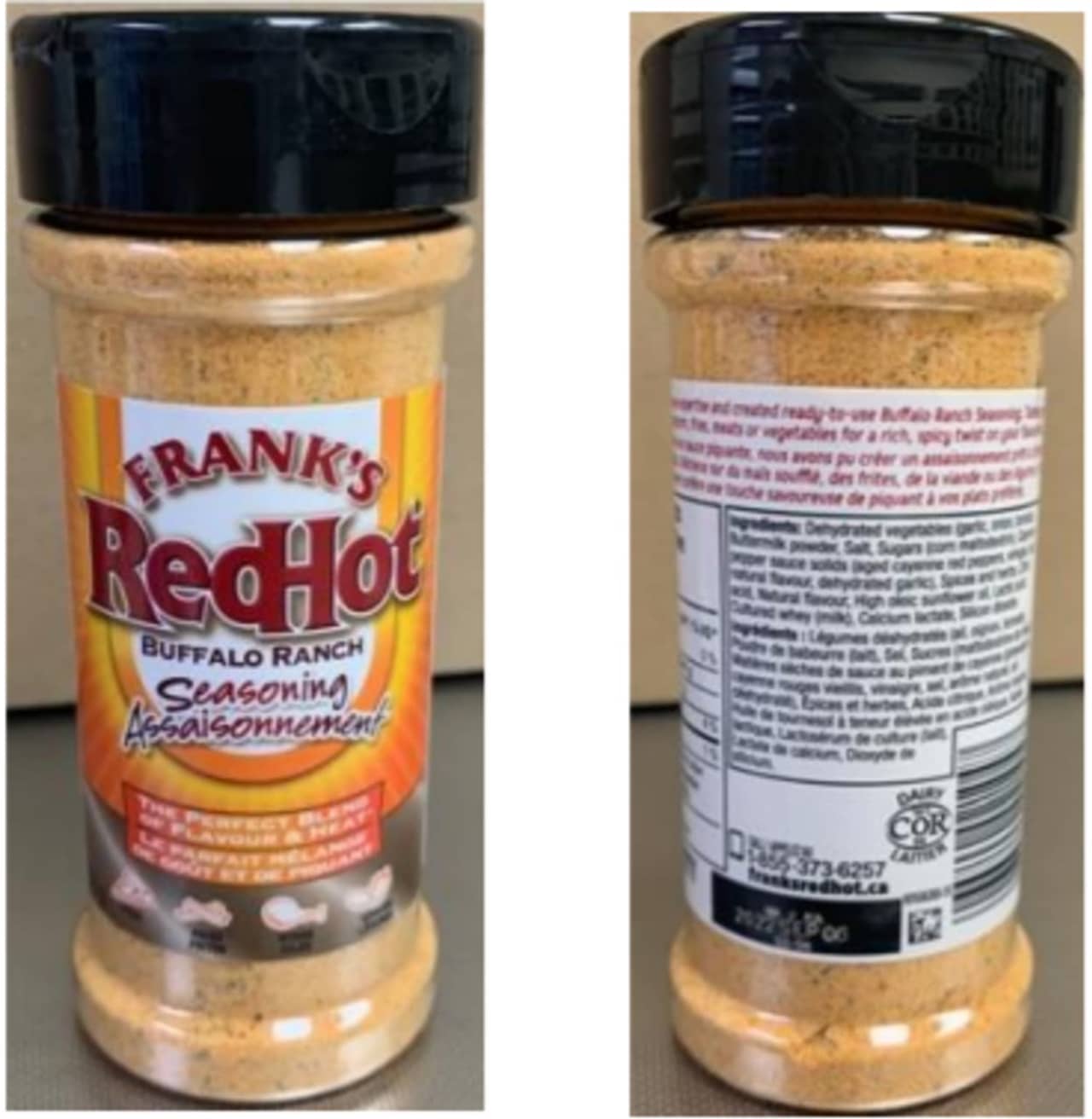McCormick said customers should dispose of the recalled products and their containers and contact McCormick Consumer Affairs for a replacement or a refund.