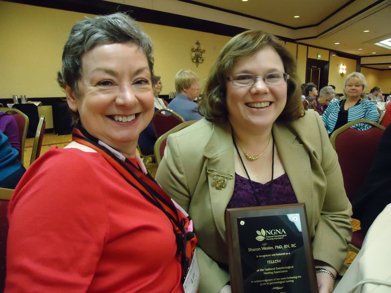 Left to Right: Pace's Dr. Lin Drury and Dr. Sharon Wexler.