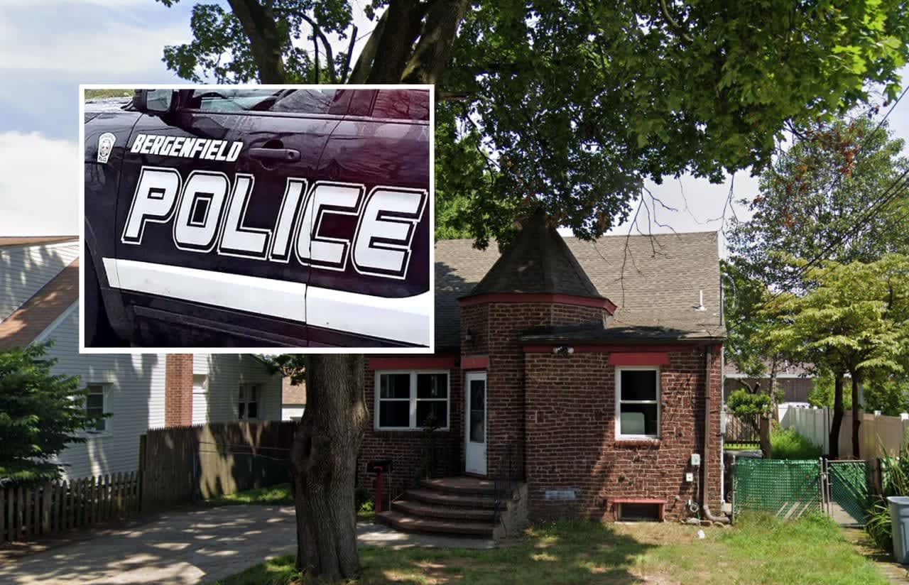 The package was delivered to a vacant house, Bergenfield police said.