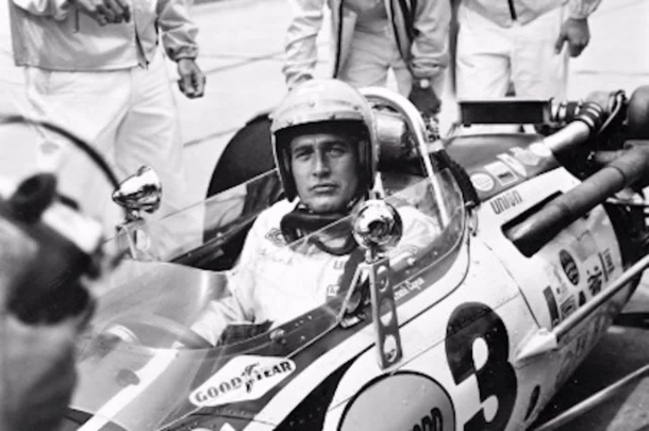 Paul Newman, seen here during filming of the 1969 movie “Winning,” raced cars for 35 years. A special documentary on his life as a racer will be shown at Stepping Stones Museum for Children in Norwalk, Conn., on Wednesday, Oct. 28.
