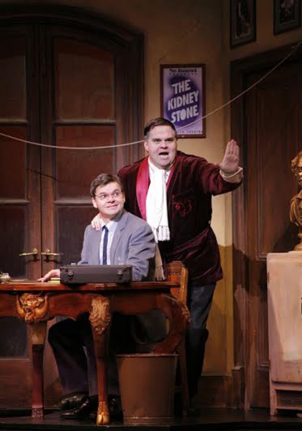 John Treacy Egan (right) star of "The Producers" will join with friends in performing an evening of classic Broadway show tunes on Saturday, Sept. 6 at Untermyer Park in Yonkers.