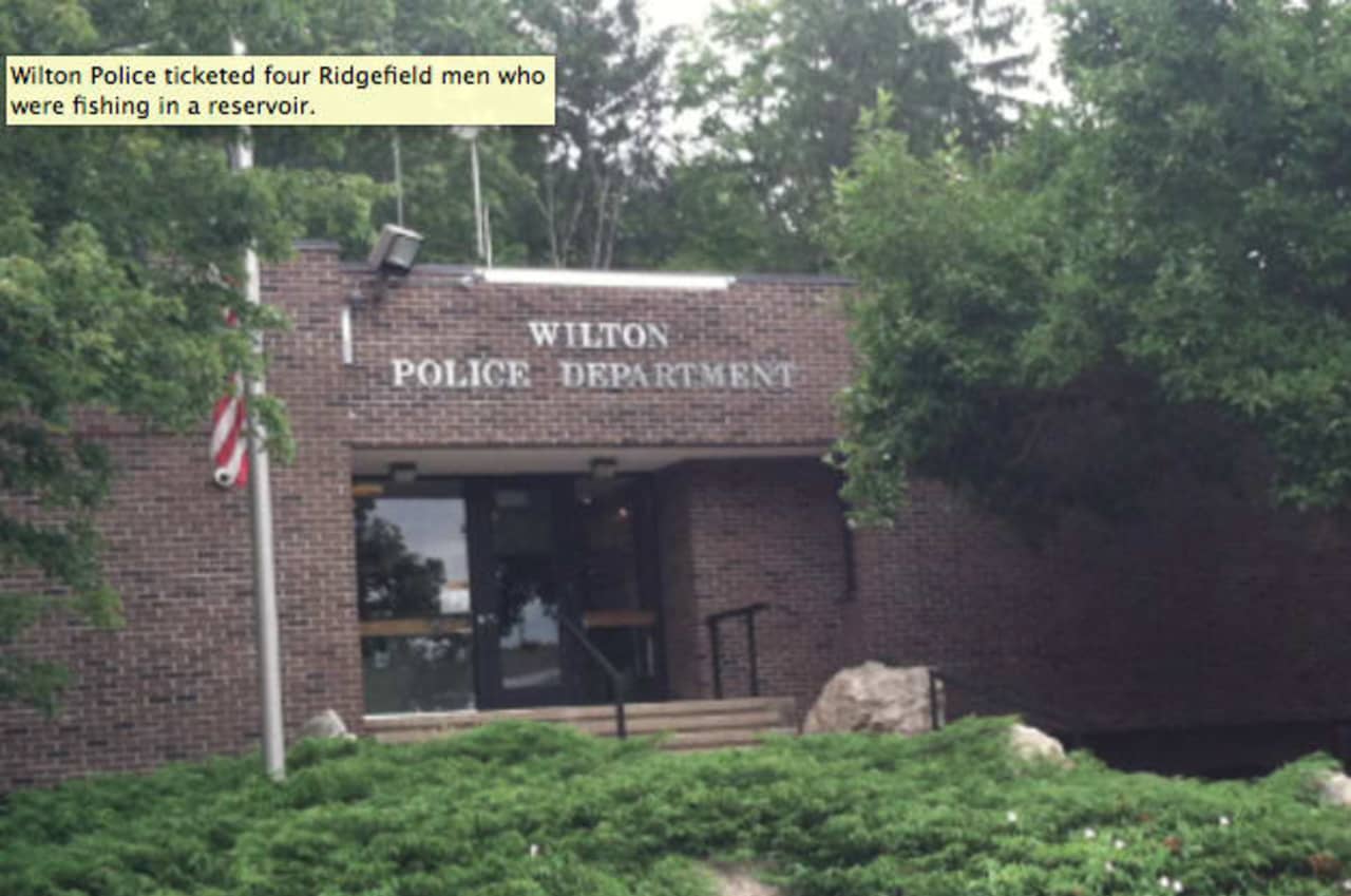 A man charged with drunk driving urinated after he was taken into custody by Wilton Police early Sunday.