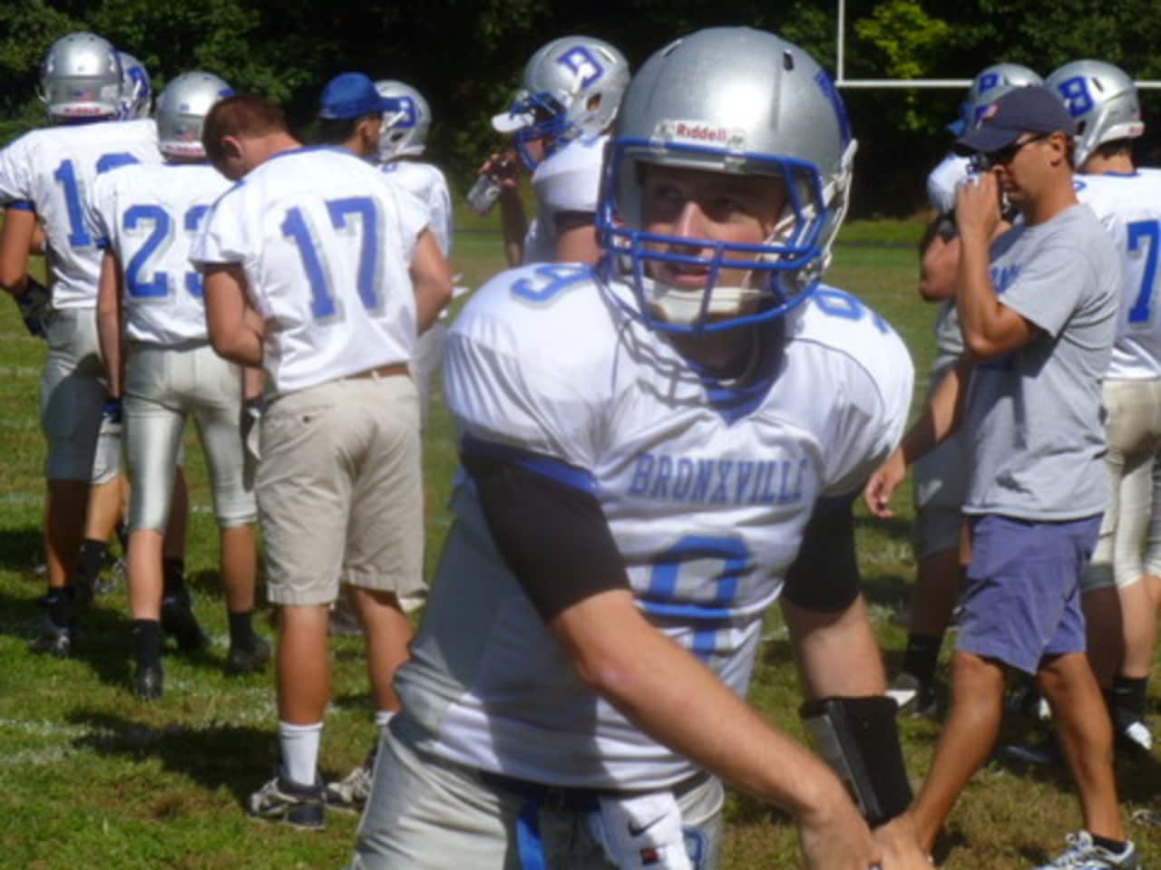 The Bronxville High School football team will travel to Woodlands for a first round playoff game that is a rematch of their week one meeting.