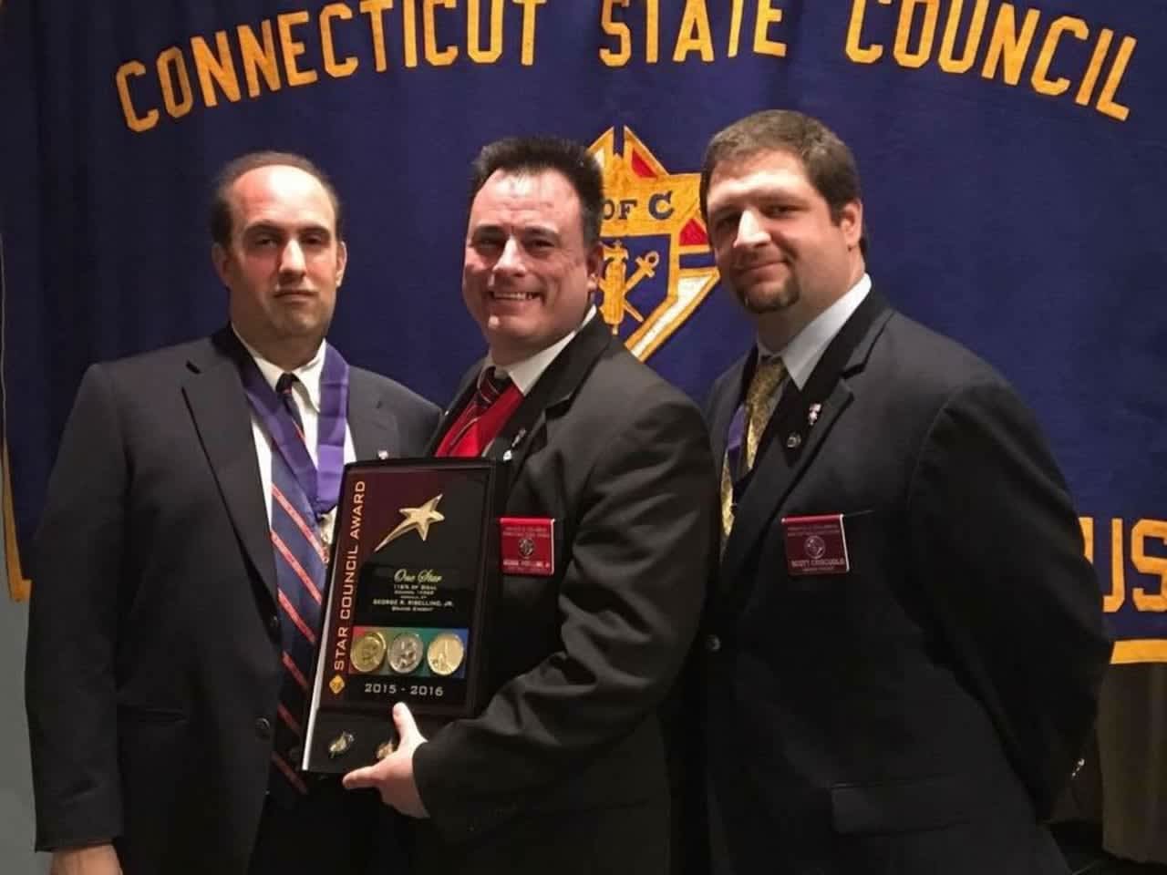 Knights of Columbus St. Matthew Council 14360 of Norwalk has earned the distinction of Star Council for the 2015-16 fraternal year.