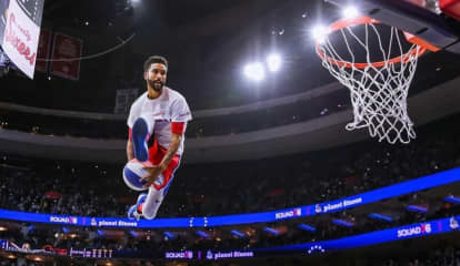 'BRB,' Says 76ers Halftime Dunker After Freak Spinal Cord Accident