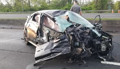 Five Hospitalized After Two-Vehicle Crash On I-95 In Fairfield County