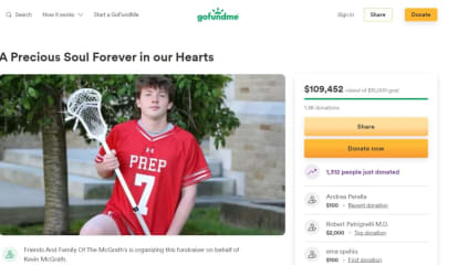 More Than $100K Now Raised For Family Of Slain 17-Year-Old Fairfield Prep Student-Athlete