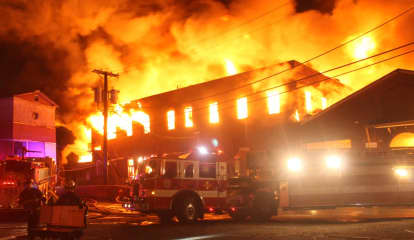 Firefighters Keep NJ Warehouse Blaze From Reaching 50 Tons Of Chlorine