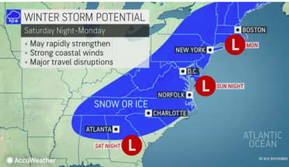 Potential Blockbuster Snowstorm Could Be On Track For Region