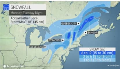 Projections For Snowfall, Timing Released As Post-Easter Nor'easter With Damaging Winds Nears