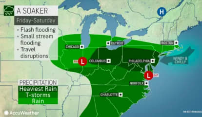 STORM WATCH: Heavy Rains To Soak NJ, PA Ahead Of Mother's Day