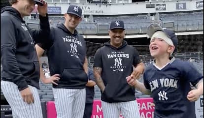 Bullied 6-Year-Old CT Burn Victim Gets Hero's Welcome At Yankees Game