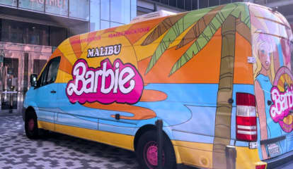 Malibu Barbie Truck Rolls Through NJ Malls