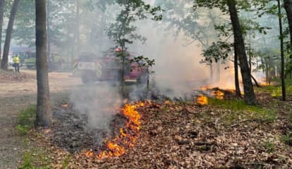 Wildfire Burns 2,100 Acres Of Wharton State Forest