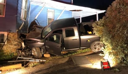 Driver Hurt After Crashing Truck Into Hunterdon County Home, Causing Major Damage (PHOTOS)