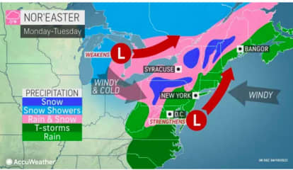 Here's Timing For Massive Nor'easter Bringing Damaging Winds That Could Knock Out Power
