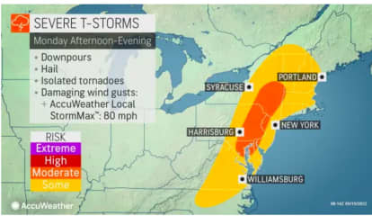 Here's Time Frame For Storm System With Damaging Winds, Possible Hail, Tornadoes