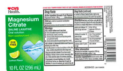 Nationwide Recall Issued For Laxative Sold At CVS Due To Presence Of Bacteria