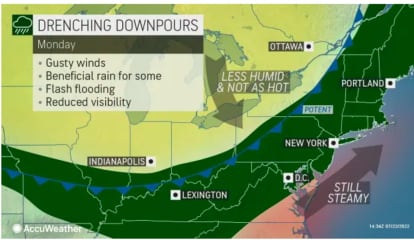 Here's When New Round Of Thunderstorms, Drenching Downpours Will Bring Relief From Heat