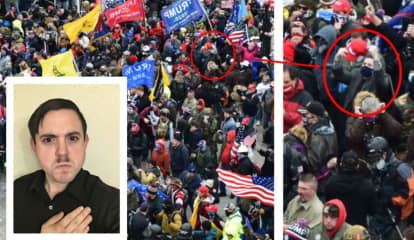 NJ Capitol Rioter Known For Hitler Mustache Ousted From Military