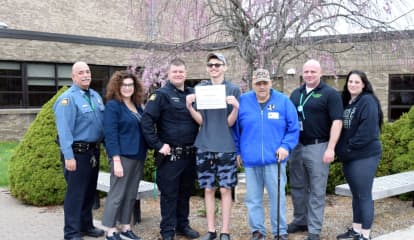 Area HS Student Who Saved Grandpa's Life Recognized For Heroic Actions