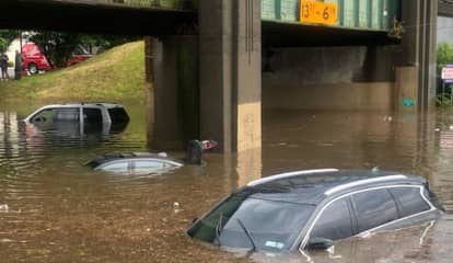 FLASH FLOOD: Motorists Rescued, Vehicles Float, Roads Jammed Throughout Area