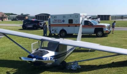 Pilot Injured When Plane Crashed Into Car In Central PA: Photos